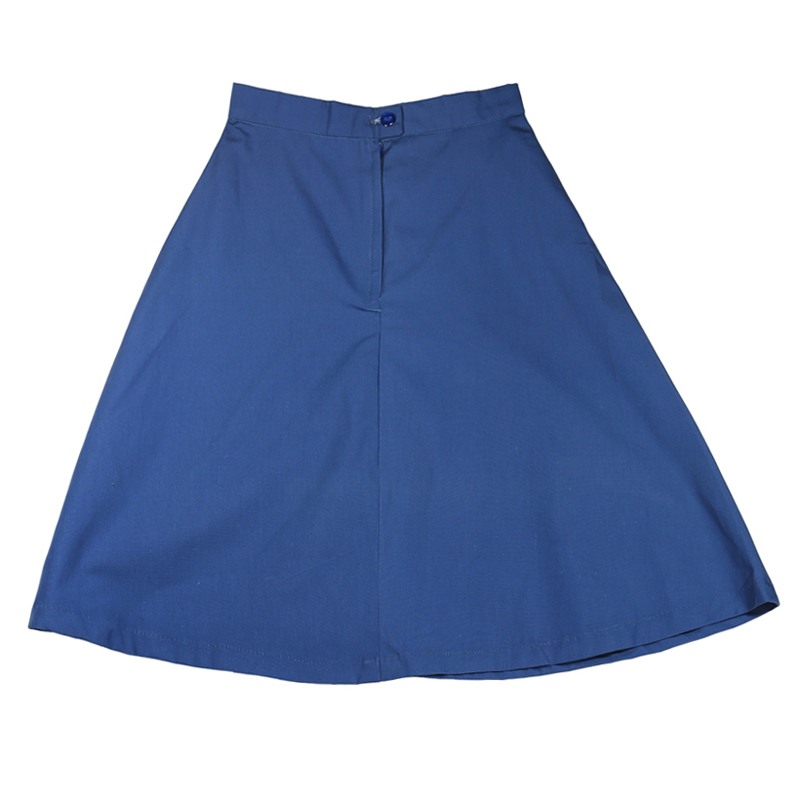 AIRFORCE BLUE PLAIN SKIRT | Enbee Stores