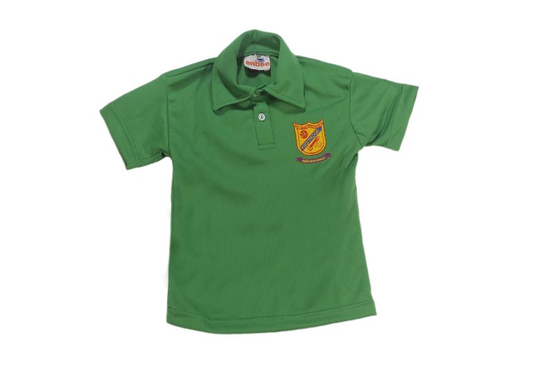 WESTRIDGE PRIMARY GREEN GOLF SHIRT | Enbee Stores