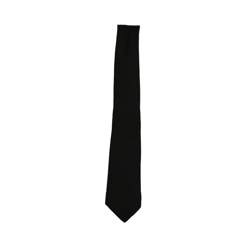 BLACK PLAIN TIE | Enbee Stores